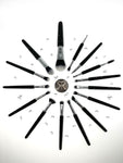 HALO DIAMOND MAKEUP BRUSH SET (Scratched Ferrules)